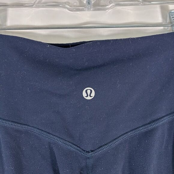 Lululemon Leggings Women's 2 Blue Pull On Pockets Stretchy High Rise Jogger - Picture 7 of 9